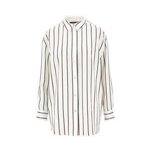 Gucci Web Stripes Silk Shirt